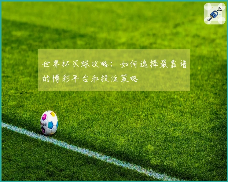 世界杯买球攻略：如何选择最靠谱的博彩平台和投注策略